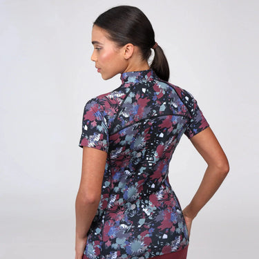 Shires Abstract Aubrion React Ladies Short Sleeve Base Layer| Online For Equine