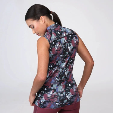 Shires Abstract Aubrion React Ladies Sleeveless Base Layer - UK 6