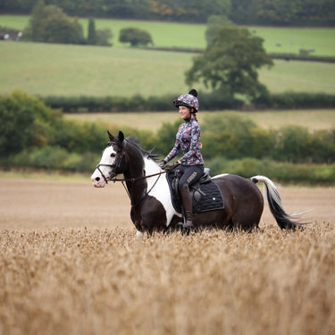 Shires Abstract Aubrion React Young Rider Long Sleeve Base Layer -Young Rider| Online For Equine