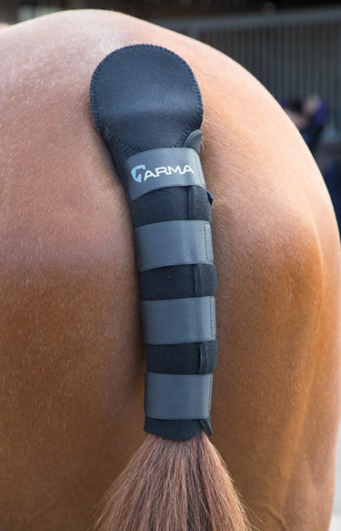 Buy Shires Arma Neoprene Travel Tail Guard-Black| Online for Equine