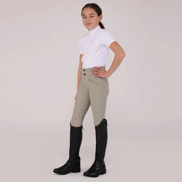 Shires Aubrion Beige Optima GX Breeches - Young Rider| Online For Equine