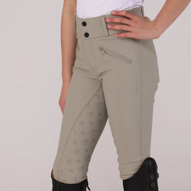 Shires Aubrion Beige Optima GX Breeches - Young Rider| Online For Equine