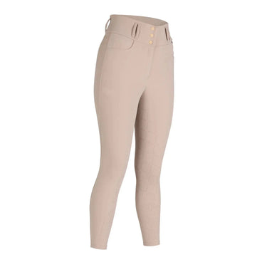 Buy the Shires Aubrion Beige Optima Pro Breeches | Online for Equine