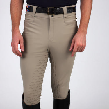 Shires Aubrion Beige Optima MX-FG Breeches - Mens| Online For Equine
