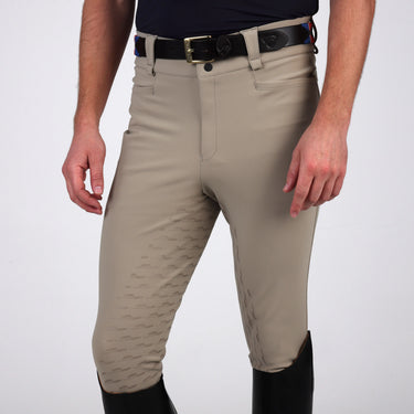 Shires Aubrion Beige Optima MX-FG Breeches - Mens| Online For Equine