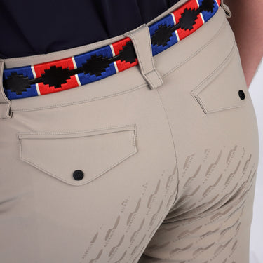 Shires Aubrion Beige Optima MX-FG Breeches - Mens| Online For Equine