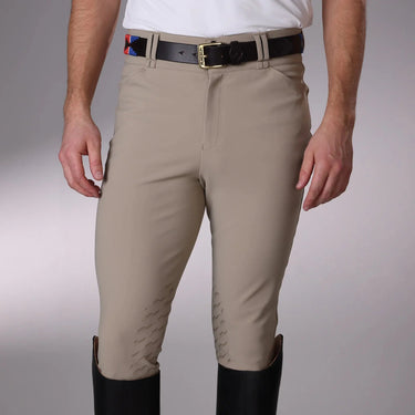 Shires Aubrion Beige Optima MX-KG Breeches - Mens| Online For Equine