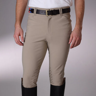 Shires Aubrion Beige Optima MX-KG Breeches - Mens| Online For Equine