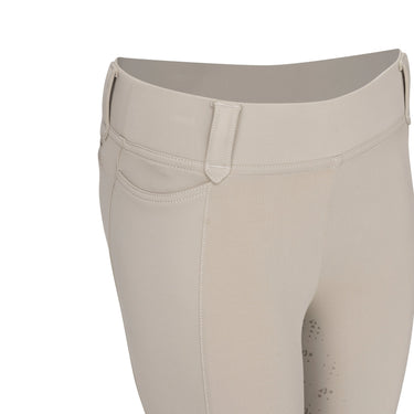 Shires Aubrion Beige Optima MX Riding Tights - Young Rider| Online For Equine