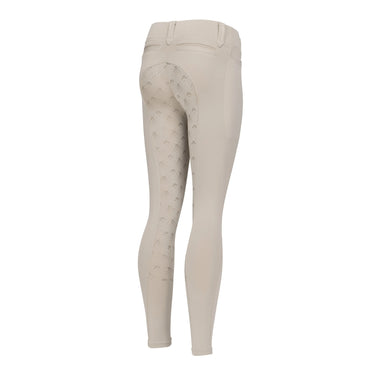 Shires Aubrion Beige Optima MX Riding Tights - Young Rider| Online For Equine