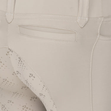 Shires Aubrion Beige Optima MX Riding Tights - Young Rider| Online For Equine