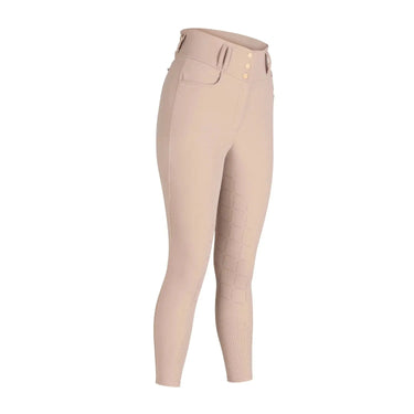 Buy the Shires Aubrion Beige Optima Pro Breeches | Online for Equine