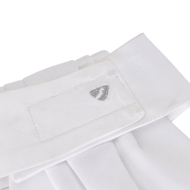 Shires Aubrion Berrington Ready Tied Stock White| Online For Equine