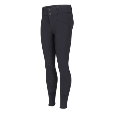 Shires Aubrion Black Optima GX Breeches - Young Rider| Online For Equine