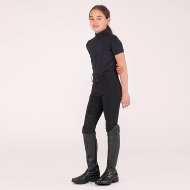 Shires Aubrion Black Optima GX Show Shirt - Young Rider| Online For Equine