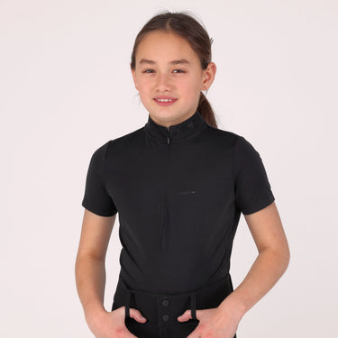 Shires Aubrion Black Optima GX Show Shirt - Young Rider| Online For Equine