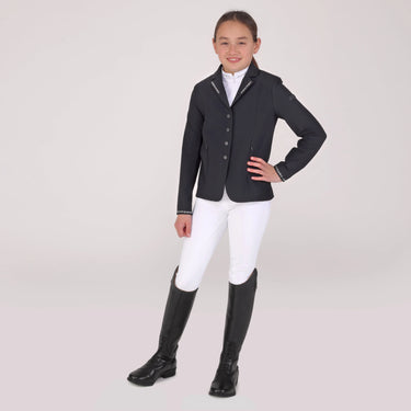 Shires Aubrion Black Optima-LX Show Jacket -Young Rider| Online For Equine