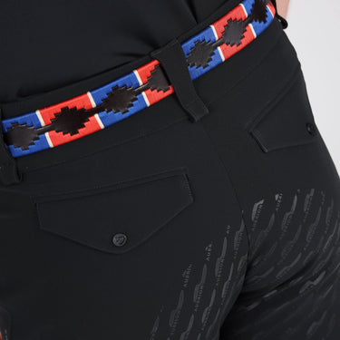 Shires Aubrion Black Optima MX-FG Breeches - Mens| Online For Equine