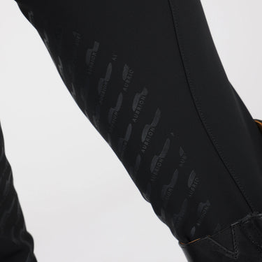Shires Aubrion Black Optima MX-LG Breeches - Mens| Online For Equine