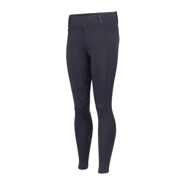 Shires Aubrion Black Optima MX Riding Tights - Young Rider| Online For Equine