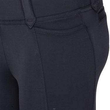 Shires Aubrion Black Optima MX Riding Tights - Young Rider| Online For Equine