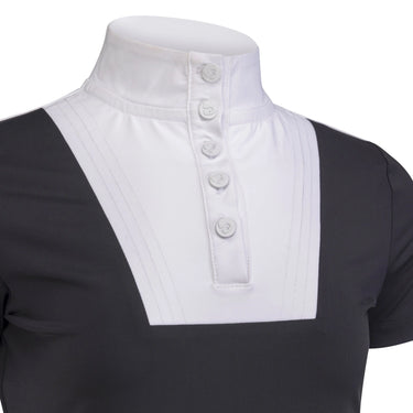 Shires Aubrion Black Optima MX Show Shirt - Young Rider| Online For Equine