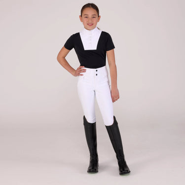 Shires Aubrion Black Optima MX Show Shirt - Young Rider| Online For Equine
