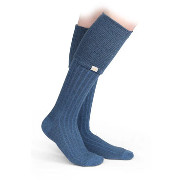 Buy Shires Aubrion Blue Cottonwood Boot Socks| Online for Equine