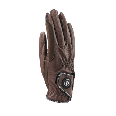 Shires Aubrion Brown Aachen Riding Gloves| Online For Equine