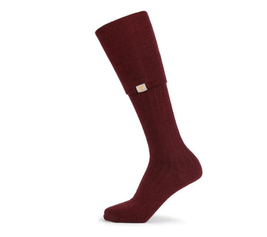Shires Aubrion Burgundy Cottonwood Boot Socks| Online For Equine