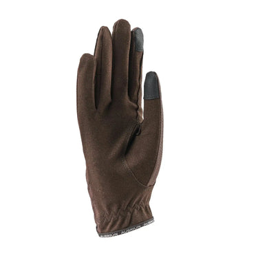Buy the Shires Aubrion Childs Brown Aachen Riding Gloves | Online for Equine