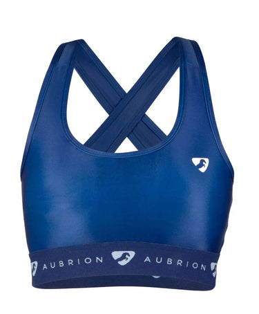 Buy Shires Aubrion Dagenham Dark Navy Sports Bra| Online for Equine