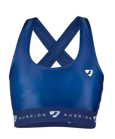 Buy Shires Aubrion Dagenham Dark Navy Sports Bra| Online for Equine