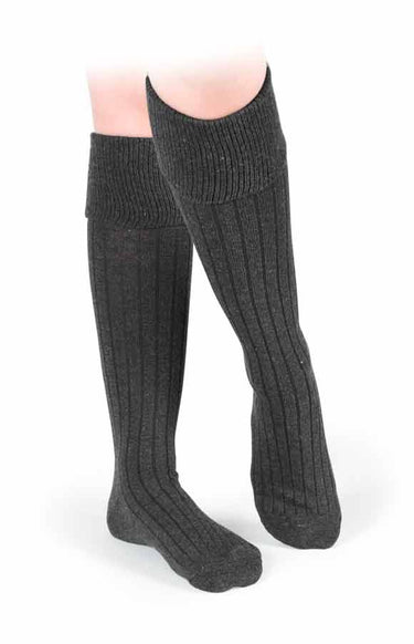Buy Shires Aubrion Dark Grey Cottonwood Boot Socks| Online for Equine