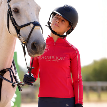 Shires Aubrion Dewberry Equestrian Long Sleeve Base Layer -Young Rider| Online For Equine