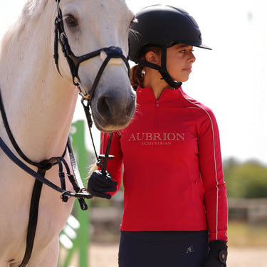 Shires Aubrion Dewberry Equestrian Long Sleeve Base Layer -Young Rider| Online For Equine