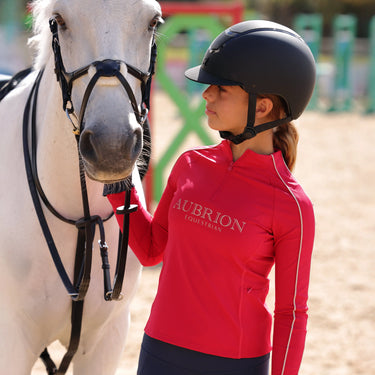 Shires Aubrion Dewberry Equestrian Long Sleeve Base Layer -Young Rider| Online For Equine