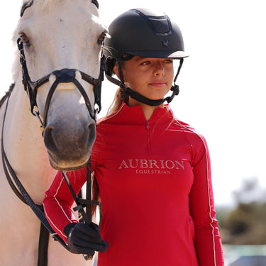 Shires Aubrion Dewberry Equestrian Long Sleeve Base Layer -Young Rider| Online For Equine