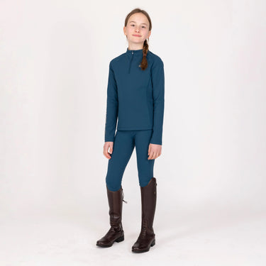 Shires Aubrion Equestrian Breeches - Young Rider Estate Blue| Online For Equine