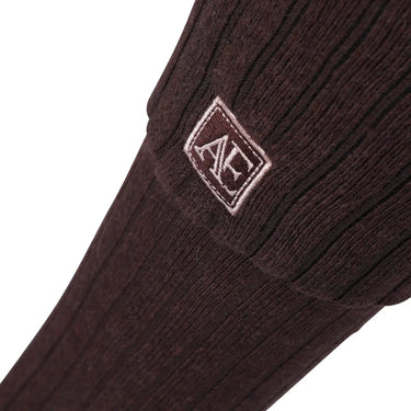 Shires Aubrion Equestrian Knit Boot Socks Espresso| Online For Equine