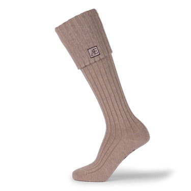 Shires Aubrion Equestrian Knit Boot Socks Oat| Online For Equine