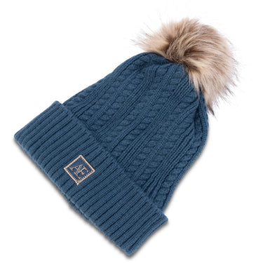 Shires Aubrion Equestrian Knit Hat Estate Blue| Online For Equine