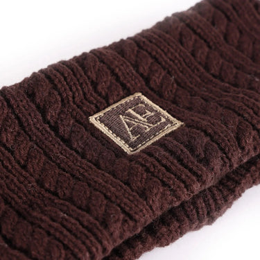 Shires Aubrion Equestrian Knit Head Band Espresso| Online For Equine