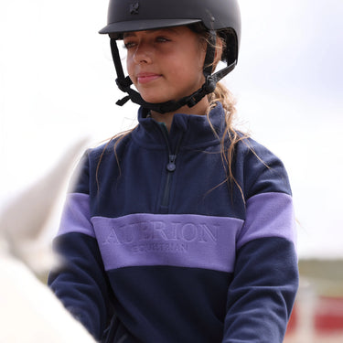 Shires Aubrion Equestrian Quarter Zip Fleece -Young Rider| Online For Equine