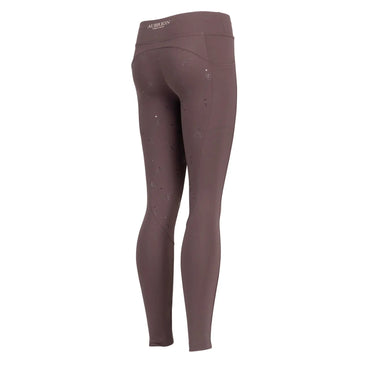 Shires Aubrion Equestrian Riding Winter Tights - Young Rider Espresso| Online For Equine