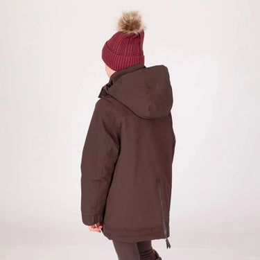 Shires Aubrion Equestrian Winter Coat - Young Rider Espresso| Online For Equine