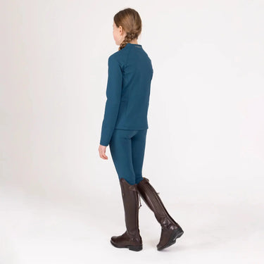 Shires Aubrion Equestrian Winter Long Sleeve Base Layer - Young Rider Estate Blue| Online For Equine
