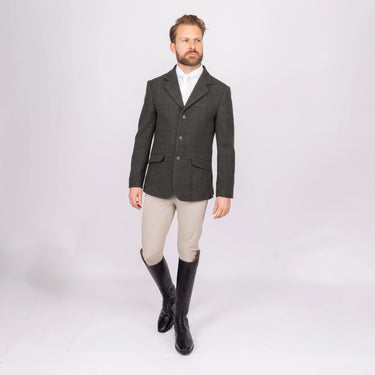 Shires Aubrion Gents Saratoga Jacket Elm Green Check| Online For Equine