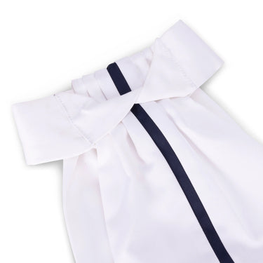 Shires Aubrion Hampton Ready Tied Stock Navy| Online For Equine