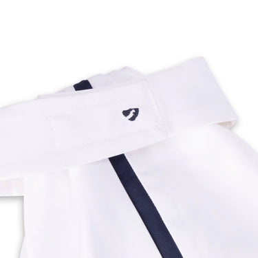 Shires Aubrion Hampton Ready Tied Stock Navy| Online For Equine